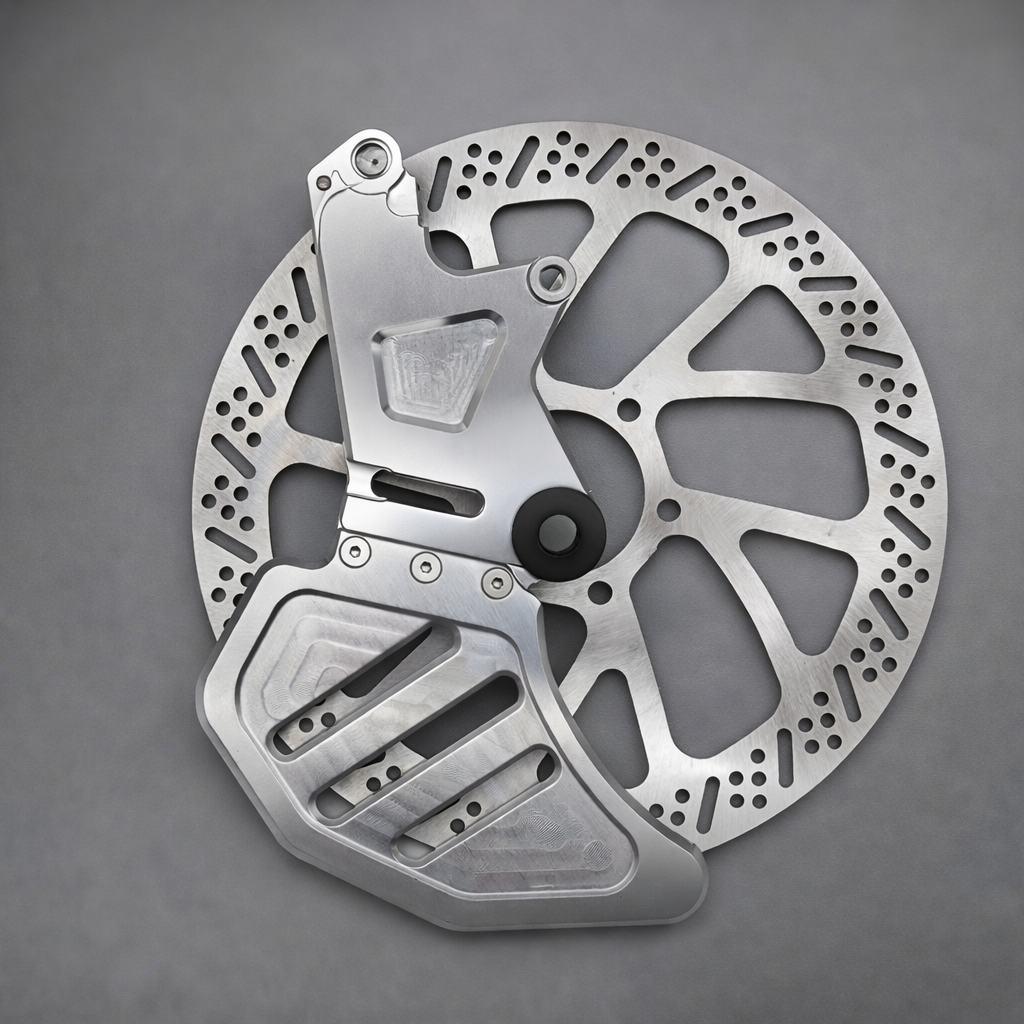 Rear Single Caliper Bracket & Rotor for Surron LBX/ERP